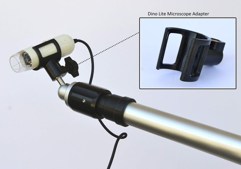 PC GEARS Versatile Positioning Stand for USB Microscopes with C-Clamp Base - Image 3